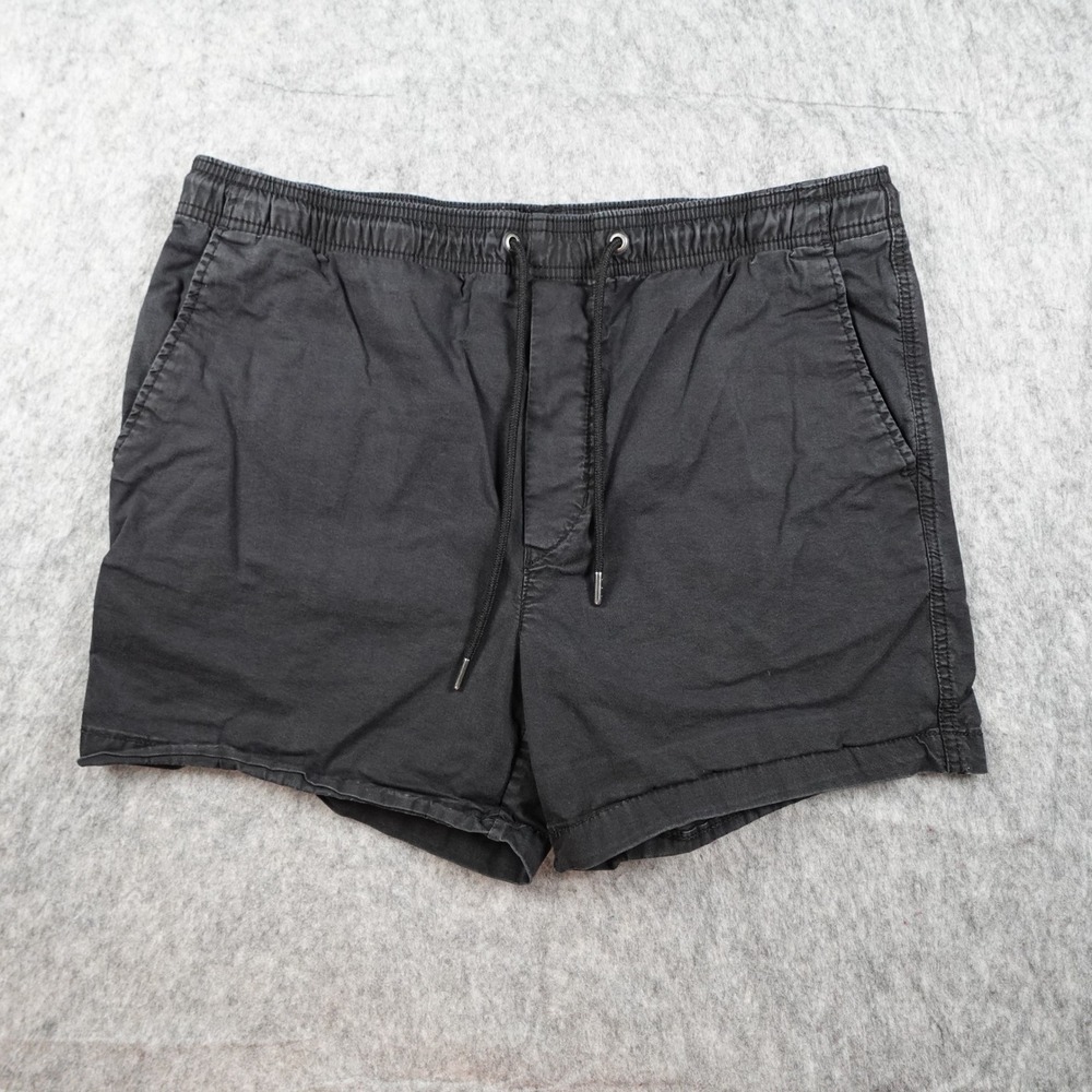 American Eagle Shorts Women Medium Black Flex Real Good Elastic Waist Drawstring